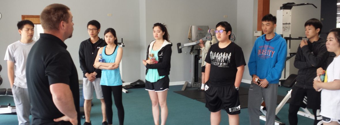 ELCI Activity Physical Training at the Monmouth Fitness Center